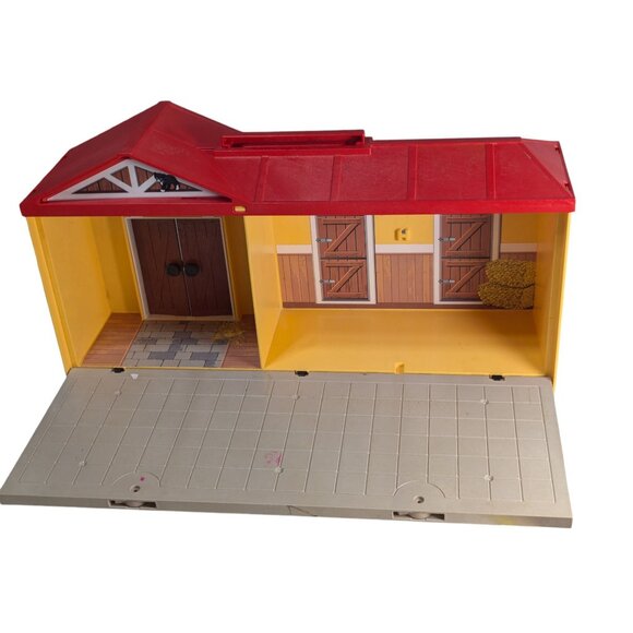 Playmobil Take Along Horse Stable 5617 - Portable Barn With Horse Stalls READ - Picture 7 of 10